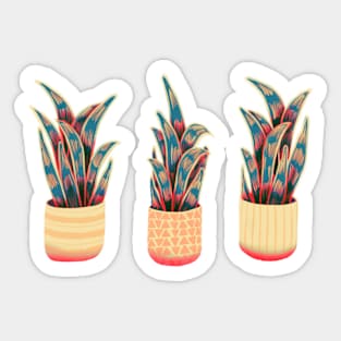 A Succulent of a Different Color Sticker